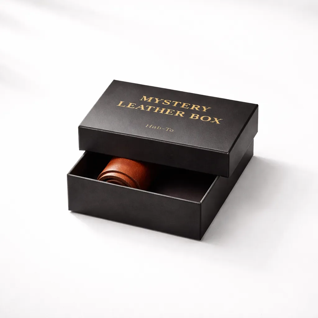 Leather House Mystery Leather Box leer Starter