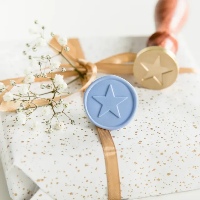 Jessy at Sea Star wax stempel 25 mm ster