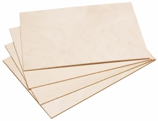 LTC-Leiden Triplex Plaat 3 mm 20x30 cm populier