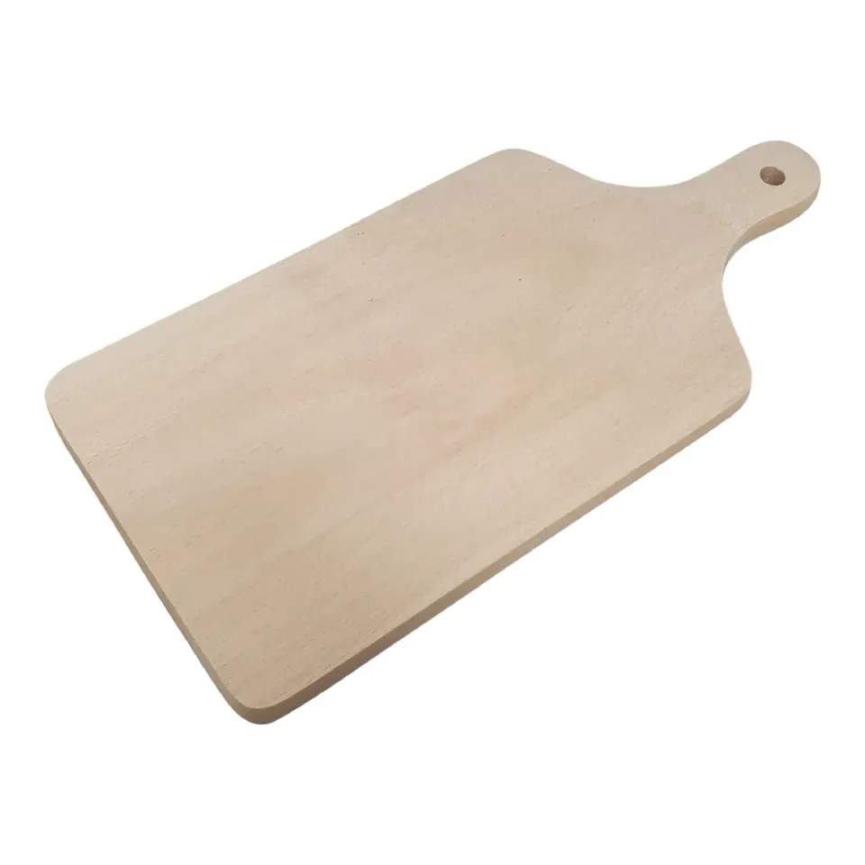 Astrid Brouwers snijplank met handvat 30,5 cm beukenhout