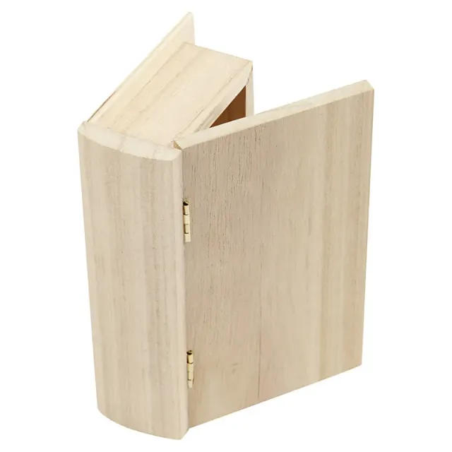 Astrid Brouwers Doosje boekvorm houten sieradendoos 14 cm