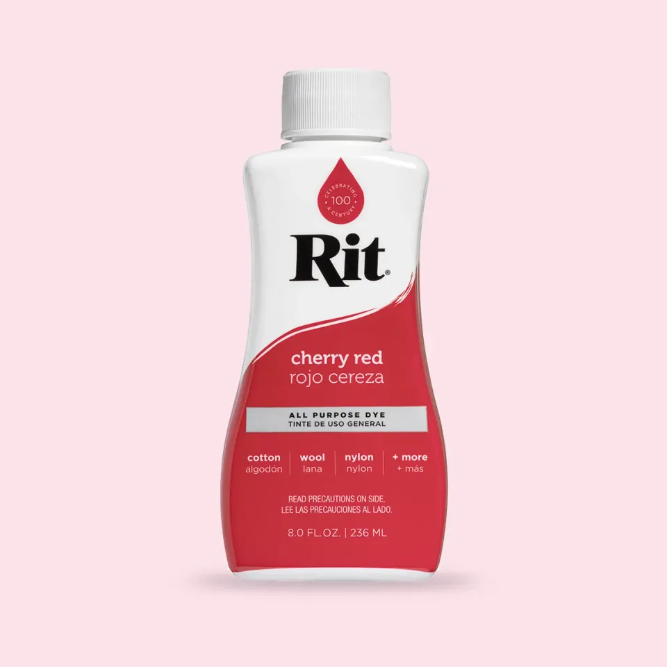Rit All-Purpose Cherry Red textielverf vloeibaar rood