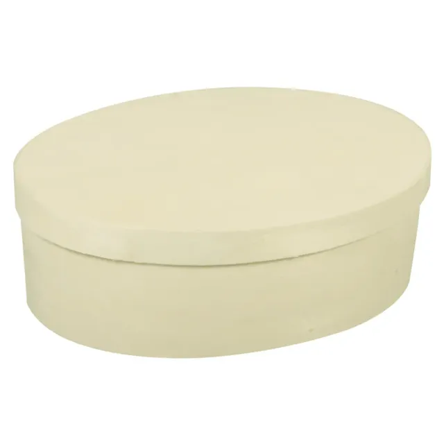 LTC-Leiden spanen doosje ovaal 120x90x50 mm hout