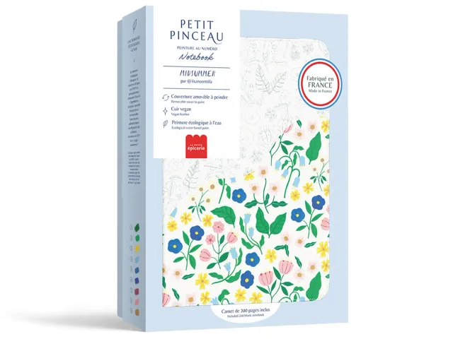 La Petite Epicerie Petit Pinceau Midsummer notebook schilderen