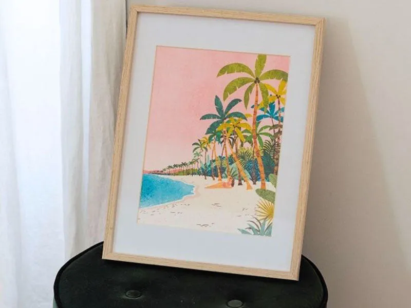 Petit Pinceau Bora Bora schilderen op nummer Tania Garcia