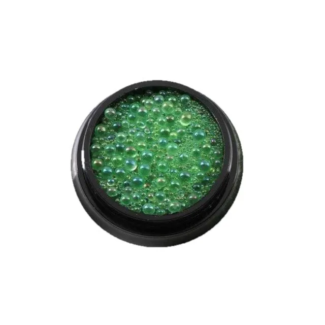 Bijounique Bubbels vulballetjes 0,4-3 mm helder-AB
