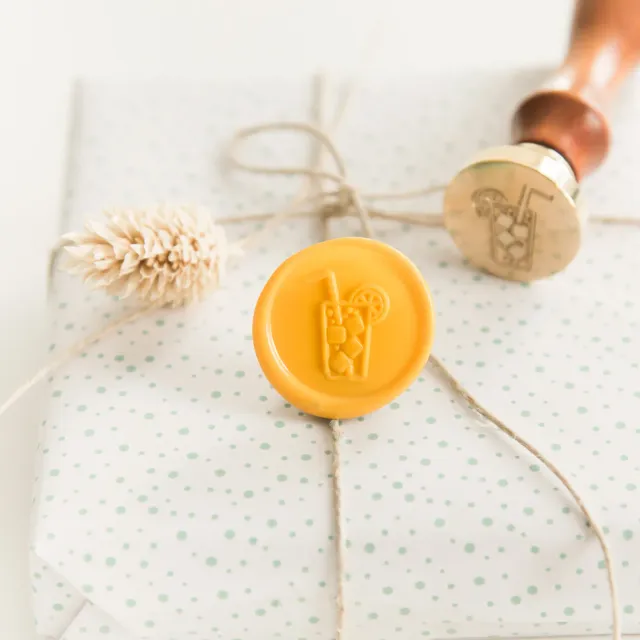 Jessy at Sea Lemonade wax seal stempel 25 mm zomer
