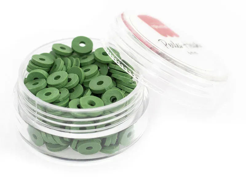 La Petite Epicerie Heishi kralen 6 mm groen doosje 200 st