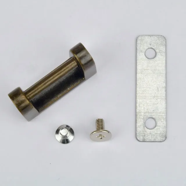 Leather House Handvatbevestiger Brass 20 mm oud goud per stuk