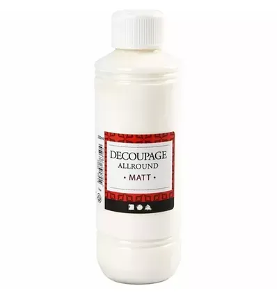 Astrid Brouwers decoupage lijmlak mat vernis 250 ml papier