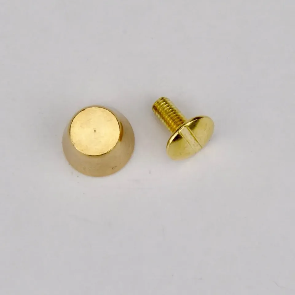 Leather House Voetje Bodem Noppen Gold 3x7 mm