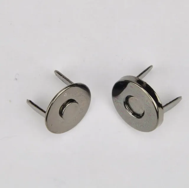 Leather House Magneet magneetsluiting 12 mm ultra dun zwart