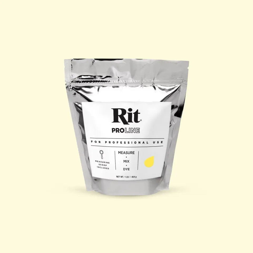 Rit ProLine Lemon Yellow textielverf poeder 1 lb geel
