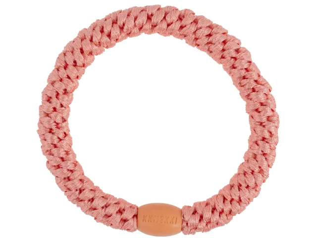 Kknekki haarelastiek zalm classic 6 cm per stuk
