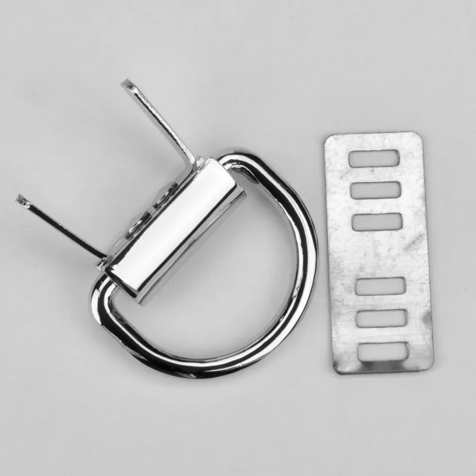 Leather House Handvatbevestiger 22 mm nikkel metaal