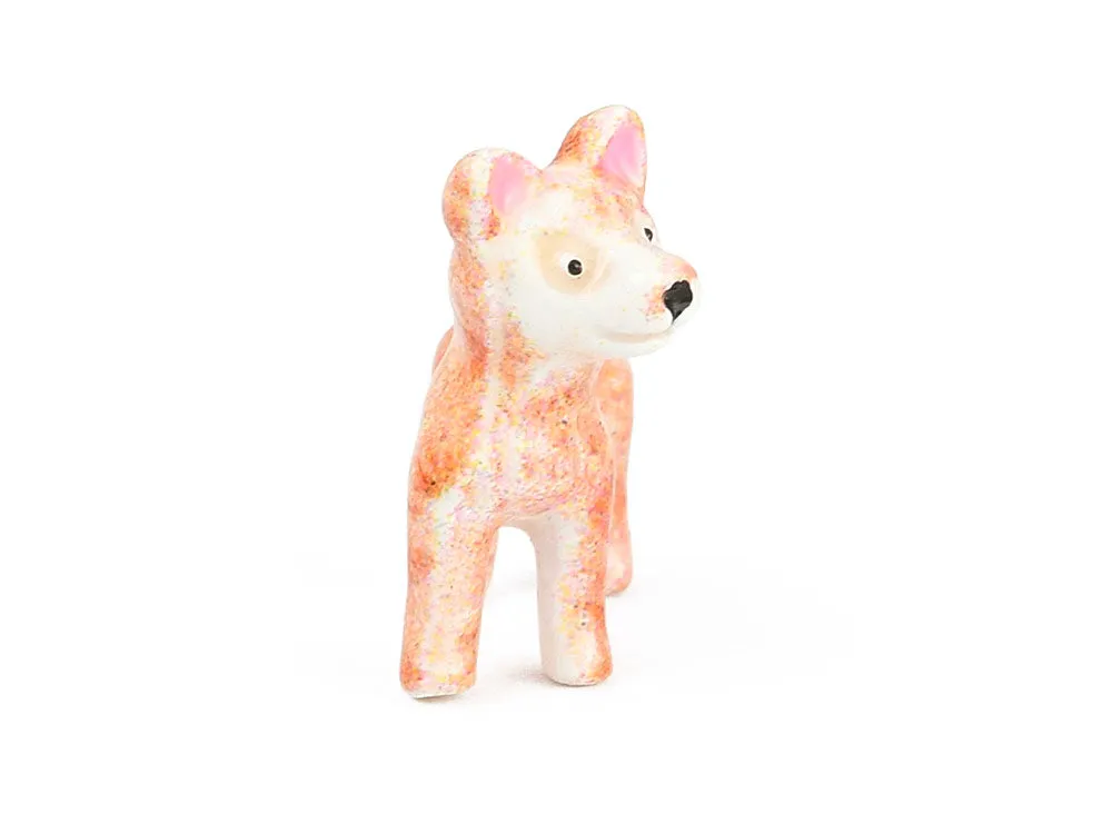 La Petite Epicerie Corgi bedel zalm-bruin 21mm
