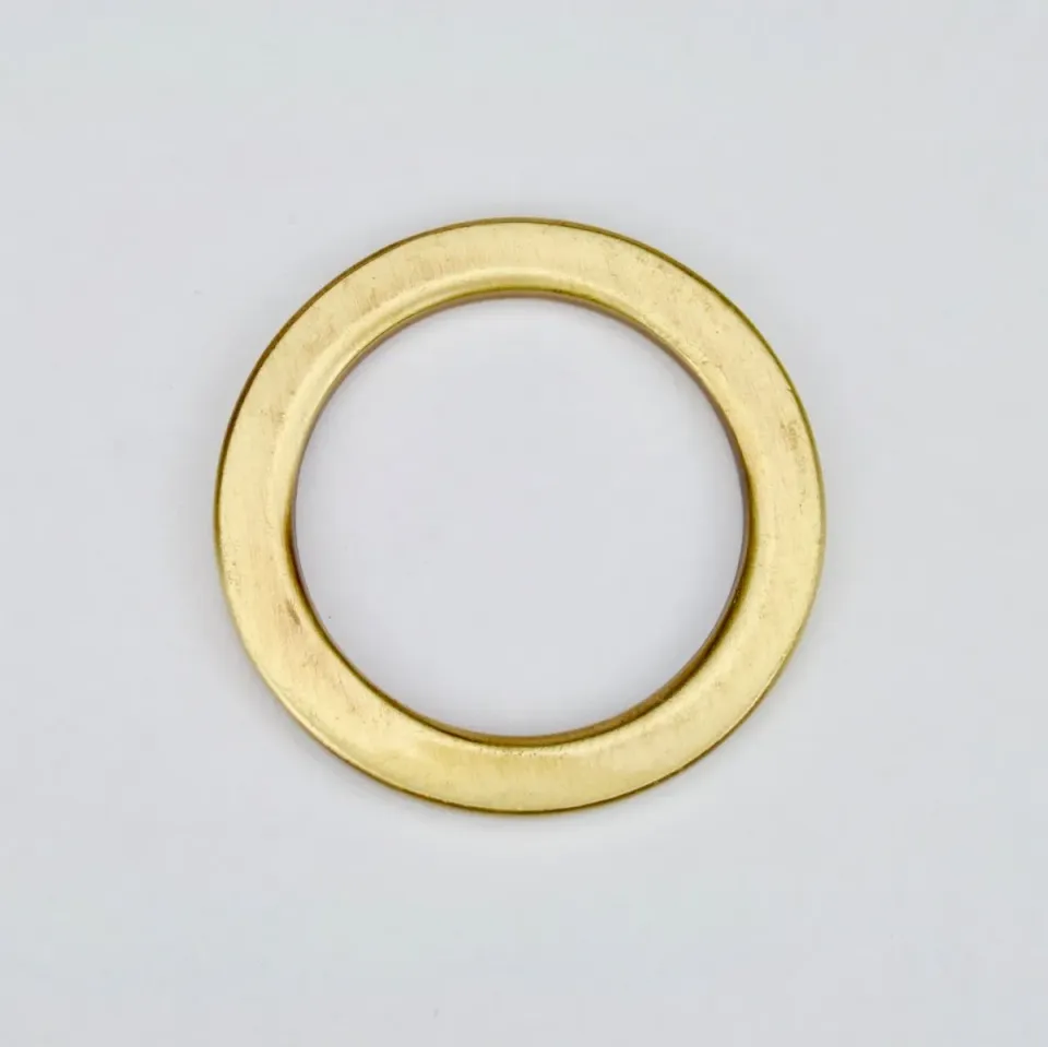 Leather House Koperen ring 30 mm 3 mm dik per stuk