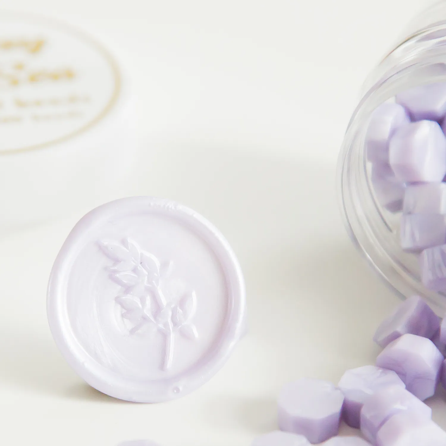 Jessy at Sea Pearl Lilac zegellak 100 stuks lichtpaars