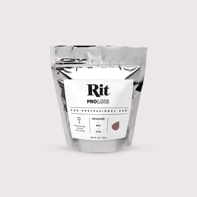 Rit ProLine Dark Brown textielverf poeder 1lb donkerbruin