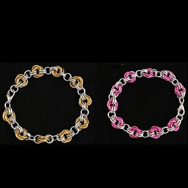 Bijounique Mobius Flower Chainmaille Pakket Zelf Maken