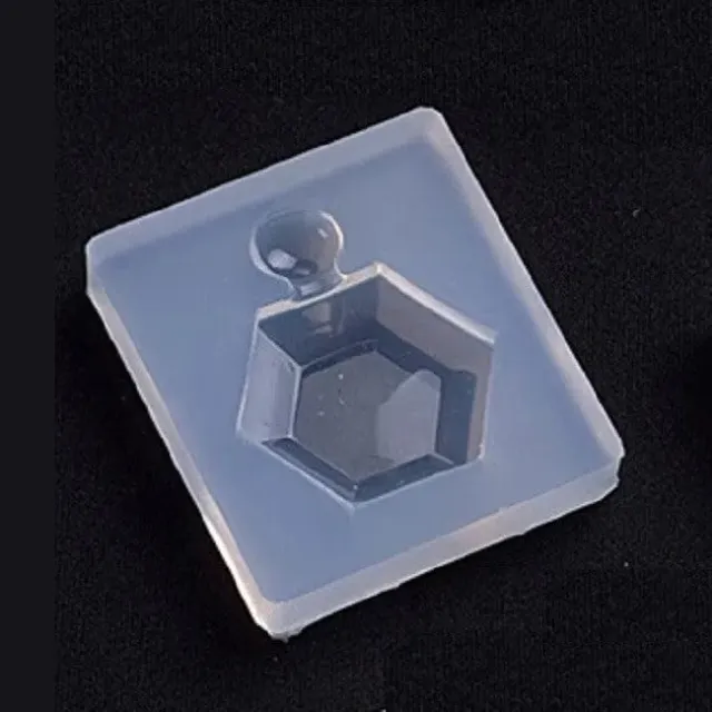 Bijounique 25 parfumfles zeskantig mal siliconen 3D