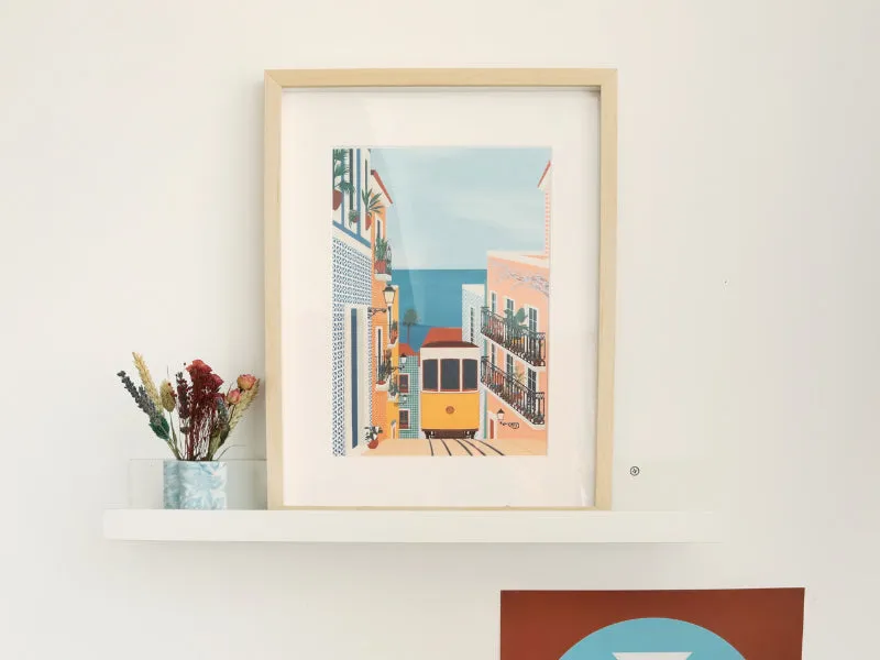 La Petite Epicerie Petit Pinceau Lisbon Tram schilderen op nummer