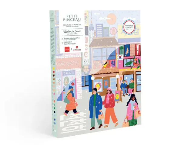La Petite Epicerie Petit Pinceau Winter in Seoul schilderen op nummer