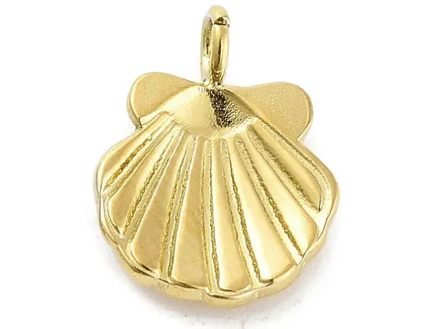La Petite Epicerie Schelp bedel goud staal 13 mm