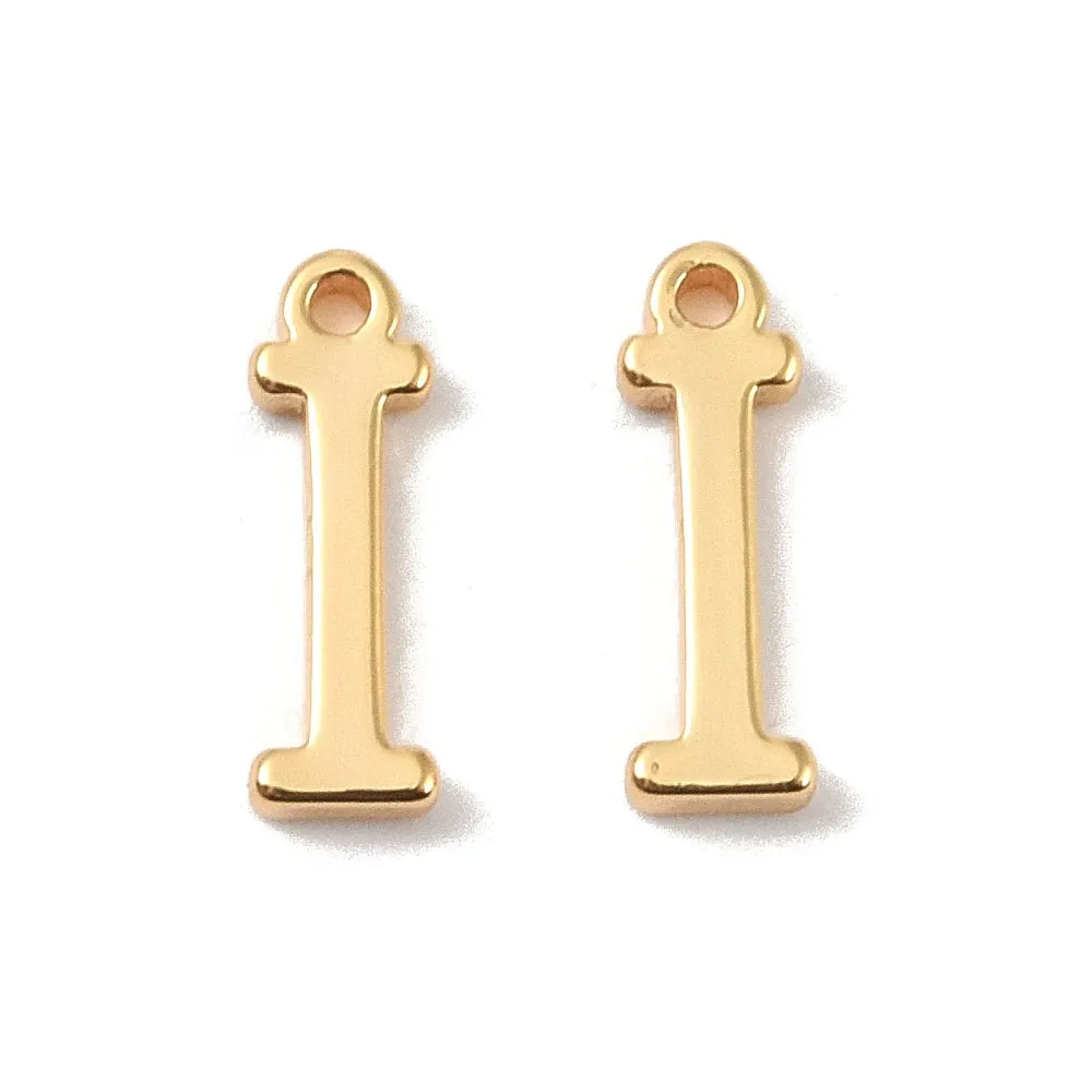 La Petite Epicerie letter I bedel goud per stuk 10 mm