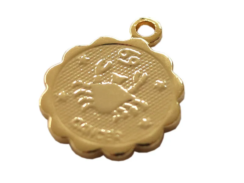 La Petite Epicerie astro medaille Kanker verguld sterrenbeeldhanger