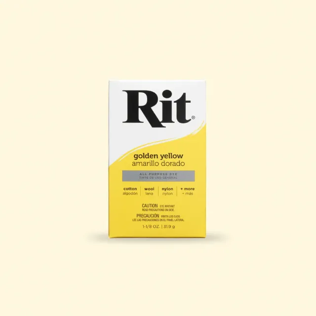 Rit All-Purpose Golden Yellow textielverf poeder goudgeel