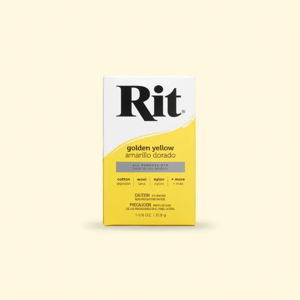 Rit All-Purpose Golden Yellow textielverf poeder goudgeel