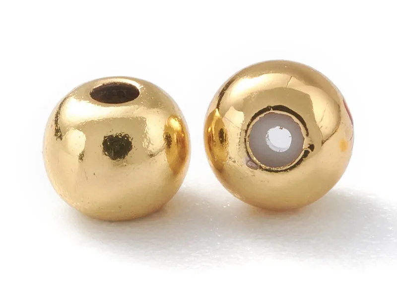 La Petite Epicerie Stopper Kralen Goud 4x3mm 5 Stuks