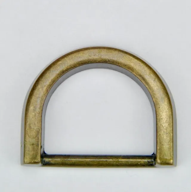 Leather House D-Ring Brass 25 mm 2 stuks oudgoud