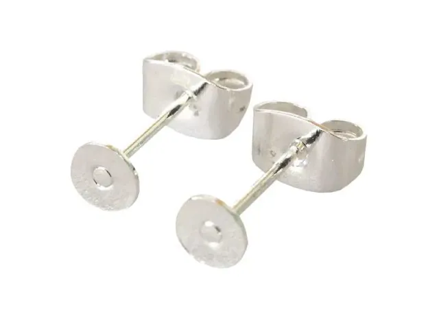 La Petite Epicerie Oorstekers flash zilver 925 per paar 4 mm