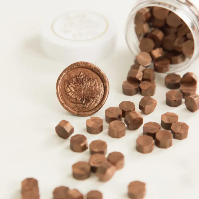 Jessy at Sea Chocolate sealing wax 100 stuks bruin