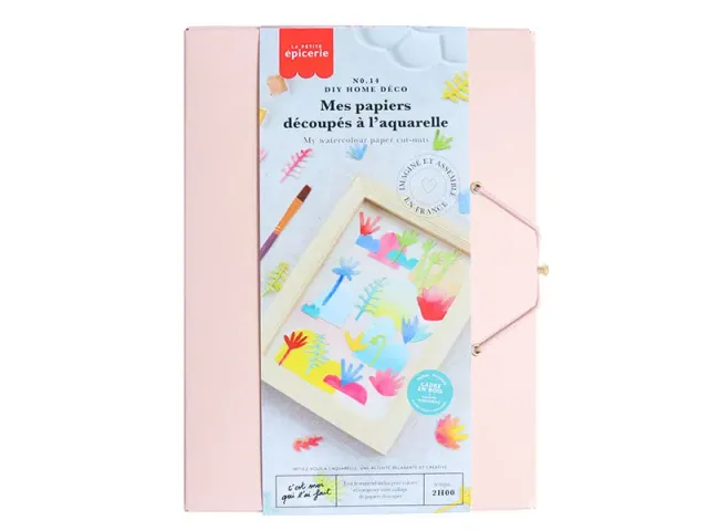 La Petite Epicerie Home Déco aquarel knutselset papier