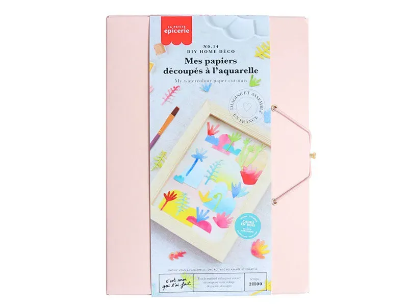 La Petite Epicerie Home Déco aquarel knutselset papier