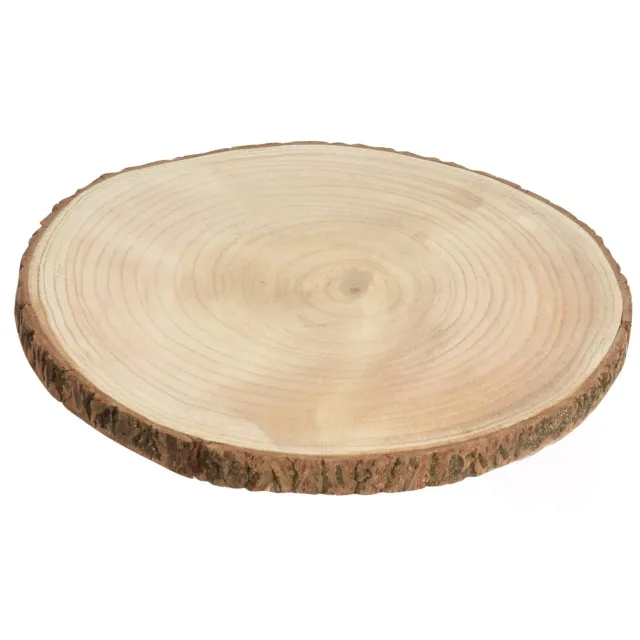 Astrid Brouwers Boomstamschijf met schors decoratie 25-30 cm