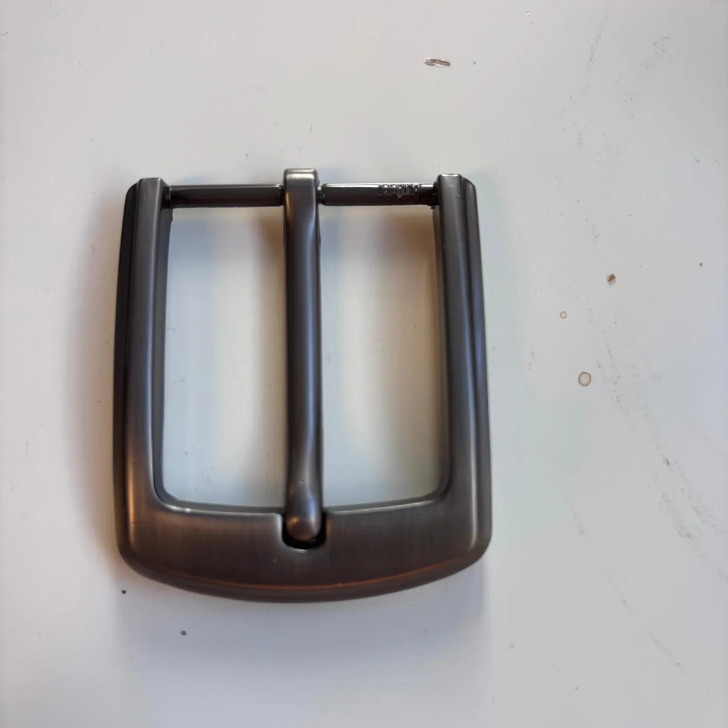 Leather House Modern Metallic riemgesp 40mm zilver