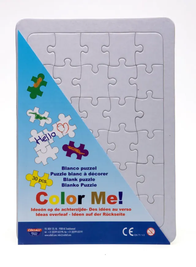 LTC-Leiden Blanco Puzzel A4 30-delig met Inlegframe