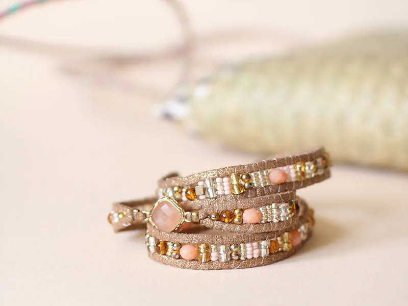 La Petite Epicerie MKMI Mon Bracelet Wrap armbandkit suédine