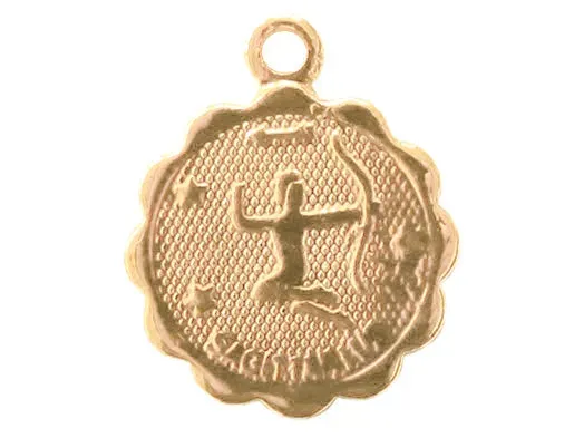 La Petite Epicerie Boogschutter medaille hanger goud 12 mm