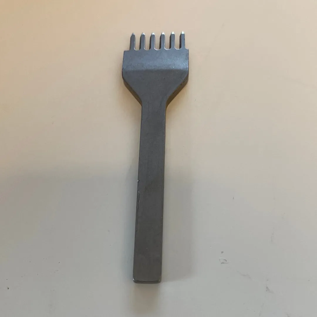 Leather House Pricking Iron Diamond 4mm prikijzer staal