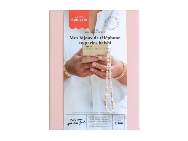 La Petite Epicerie MKMI telefoonketting kit heishi 3 stuks
