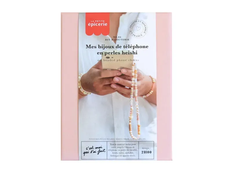 La Petite Epicerie MKMI telefoonketting kit heishi 3 stuks