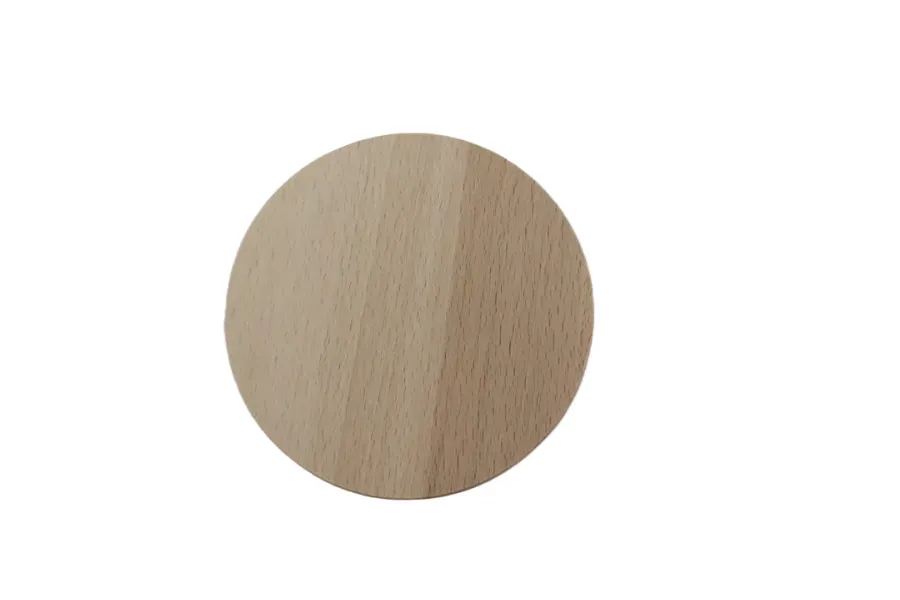Astrid Brouwers beuken onderzetters hout set van 2