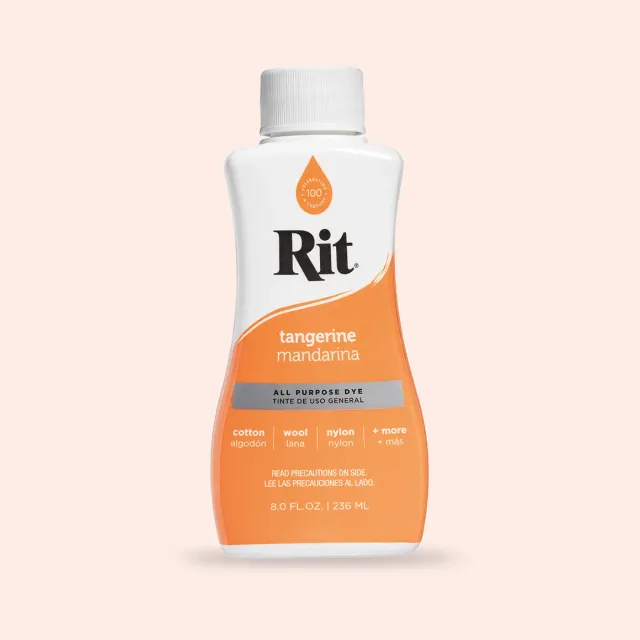 Rit All-Purpose Tangerine textielverf vloeibaar oranje
