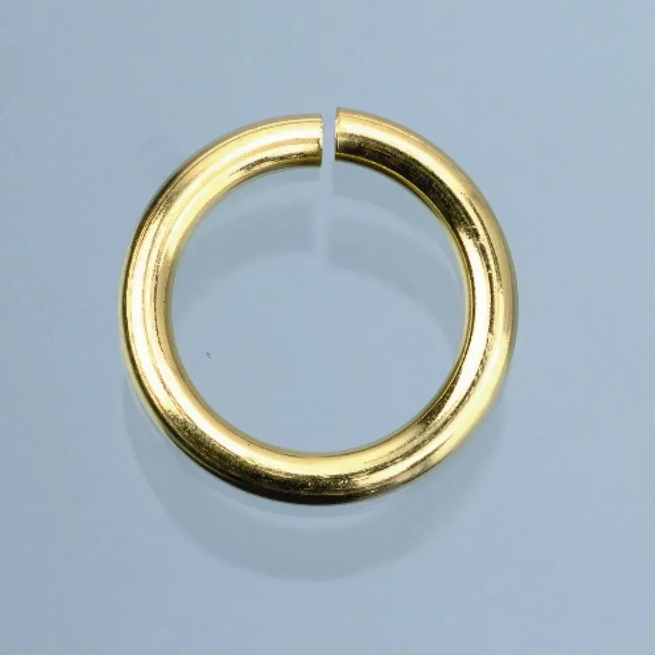 LTC-Leiden aanbuigoogjes 6mm goud 50 stuks rond