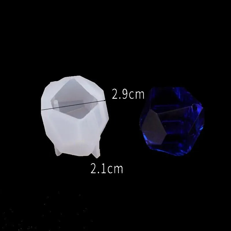 Bijounique 47 Rocks siliconen gietmal keitjes set 3 stuks
